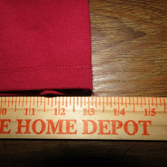 Material Girl Dress Size XS Burgundy Red Black - Picture 5 of 8